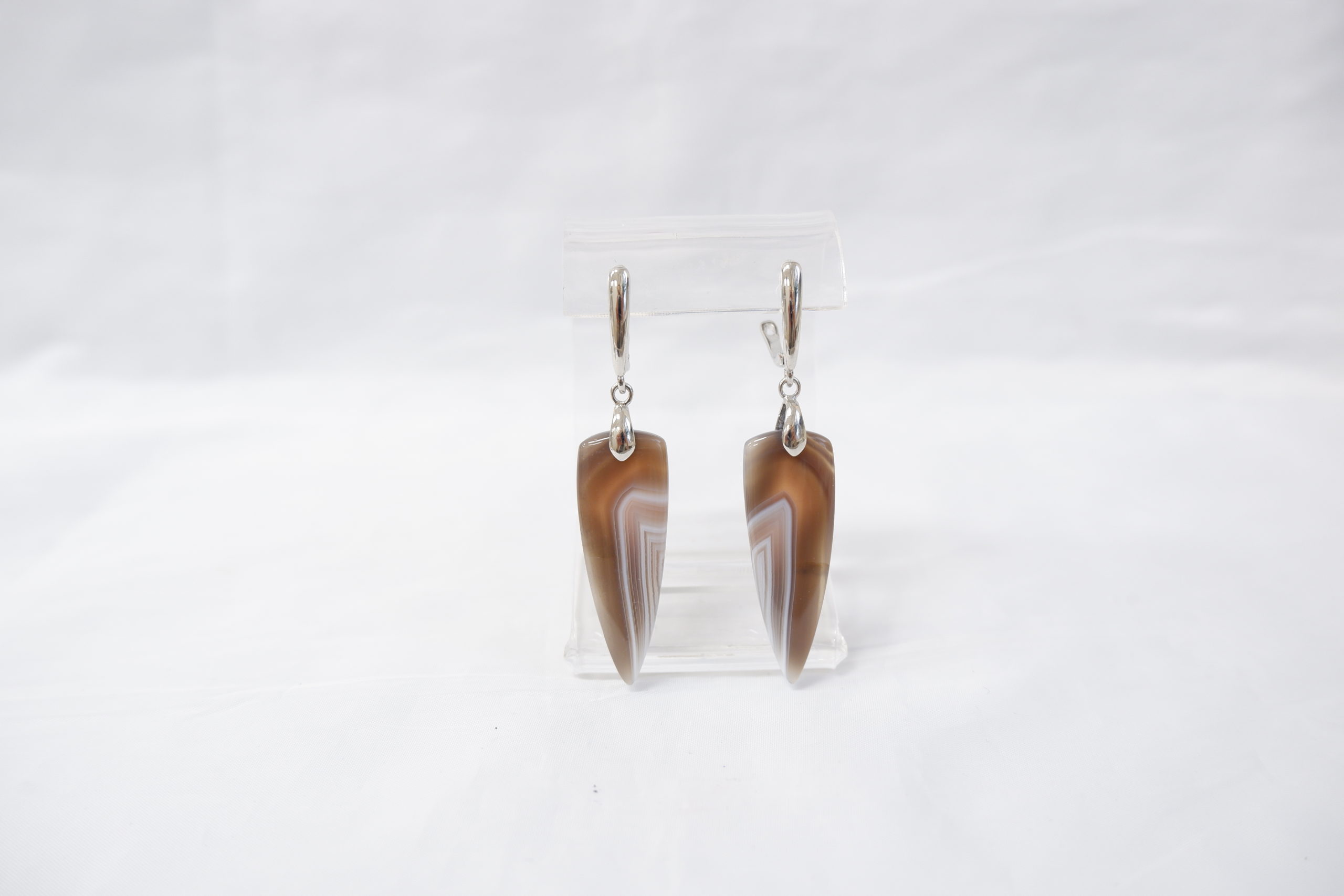 Серьги из агата Серьги из агата